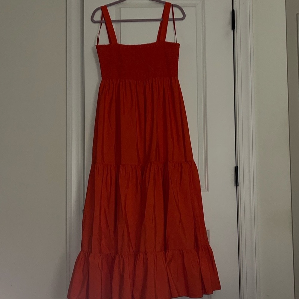Red sundress